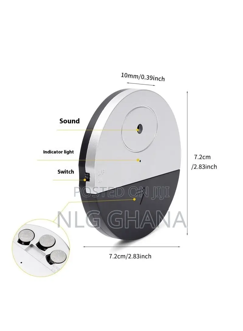 Door Window Vibration Alarm 125db Anti-Theft . Tvx28288