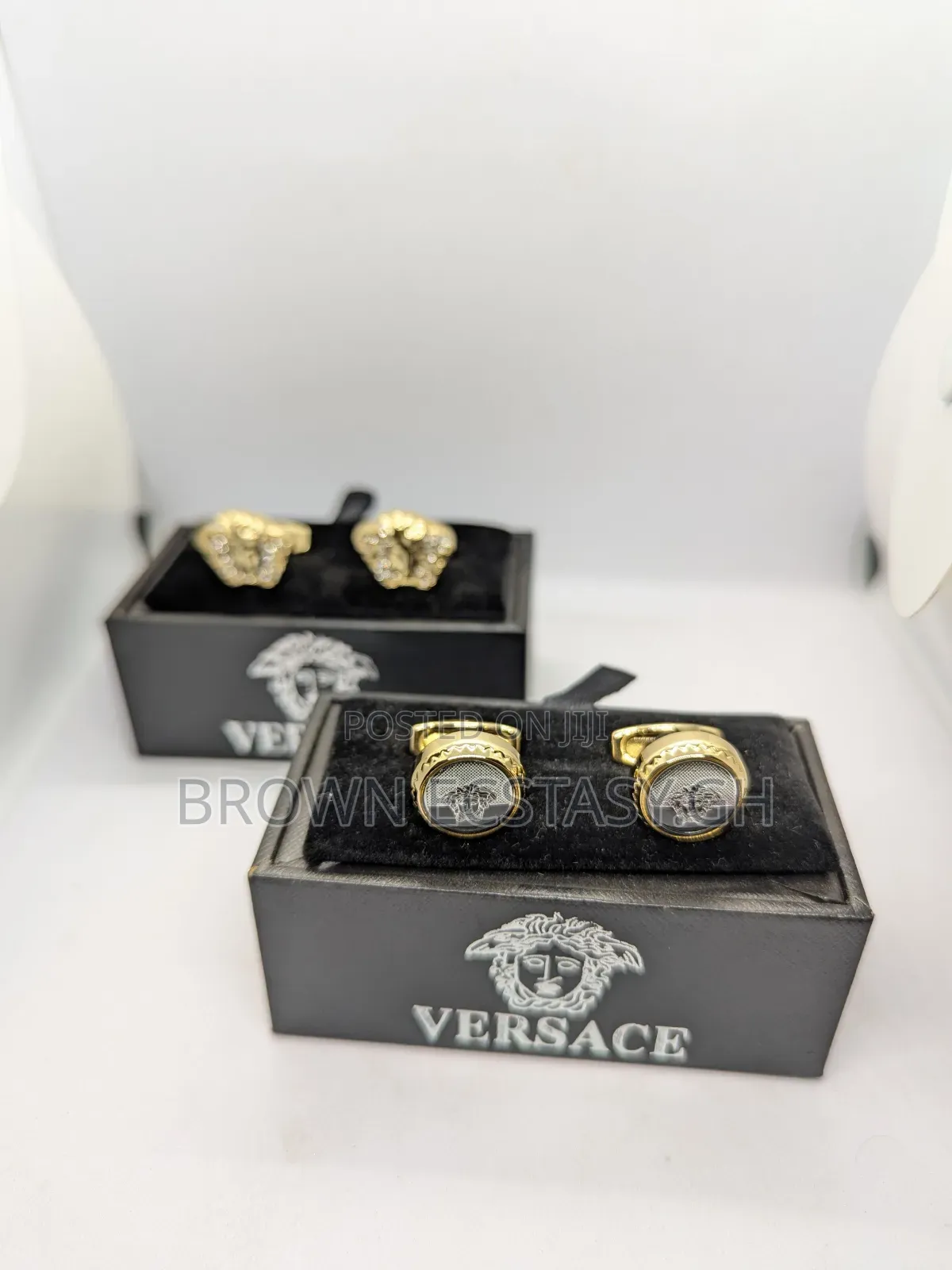 Versace and Louis Vuitton Cufflinks (Ghc100 Each)