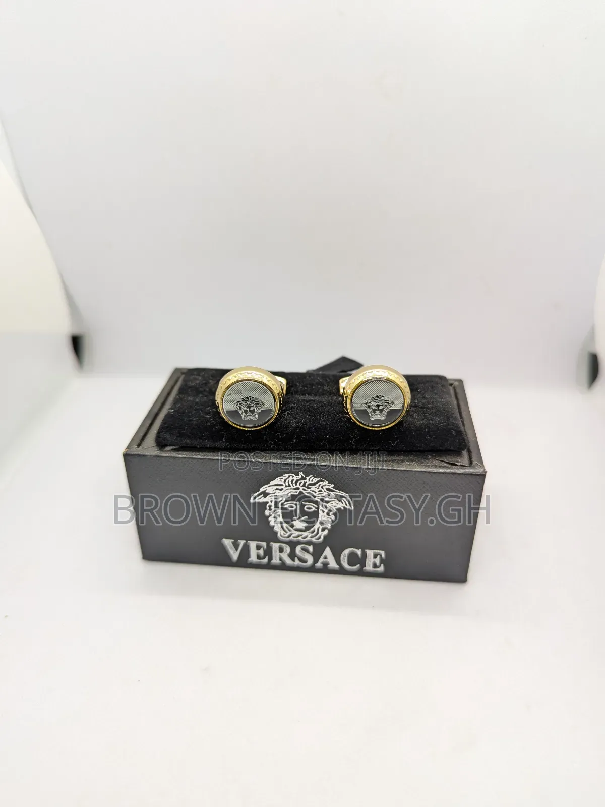 Versace and Louis Vuitton Cufflinks (Ghc100 Each)