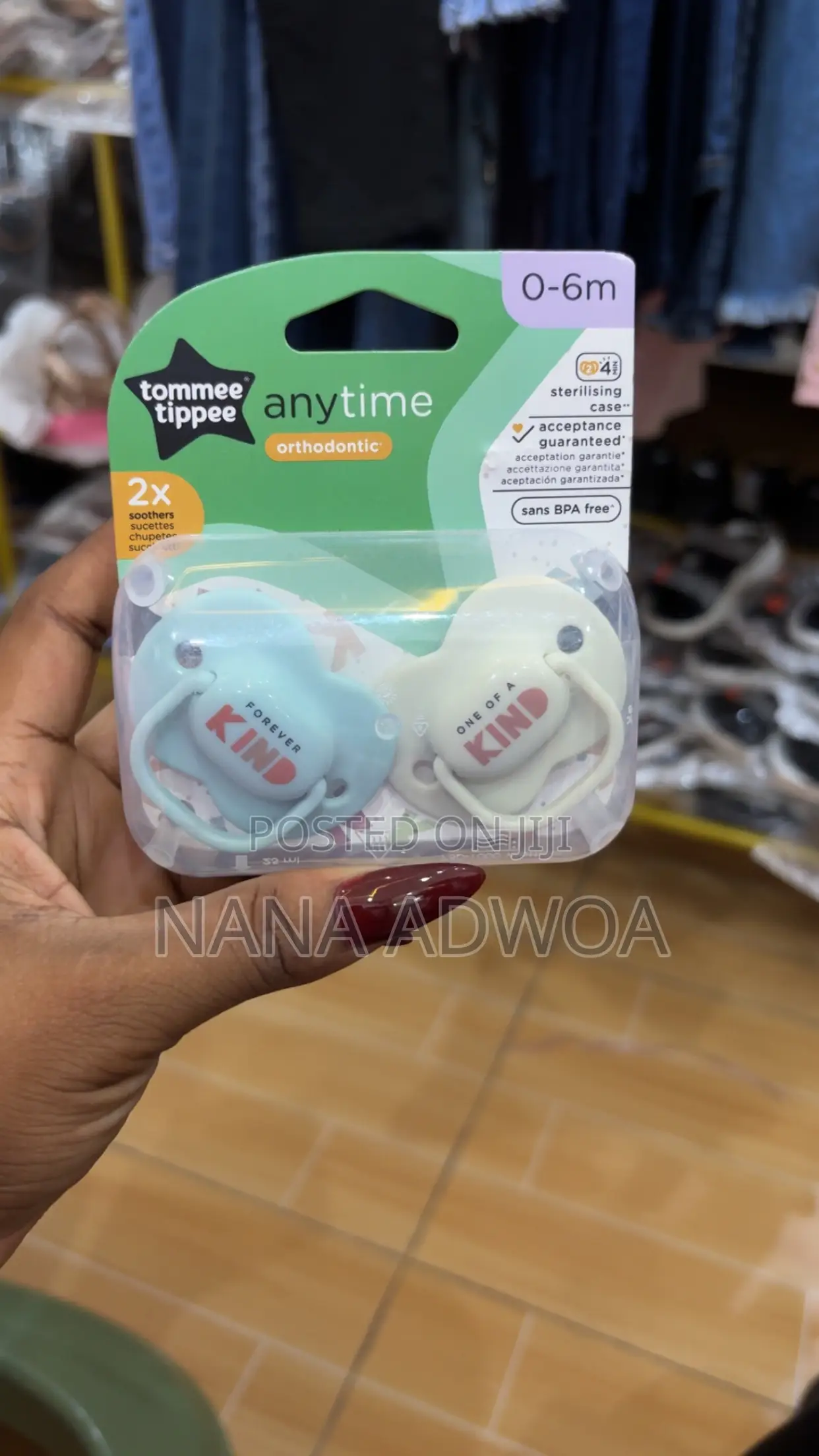 Tommee Tippie Soothers Pacifier