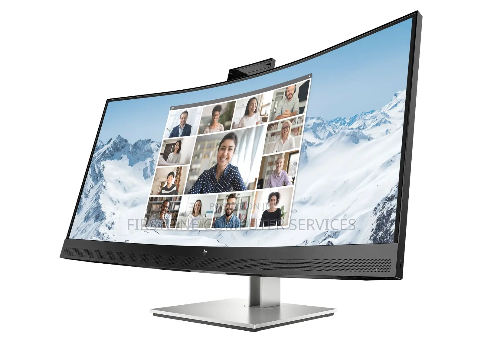 Hp E34m G4 WQHD Curved Usb-C Conferencing Monitor