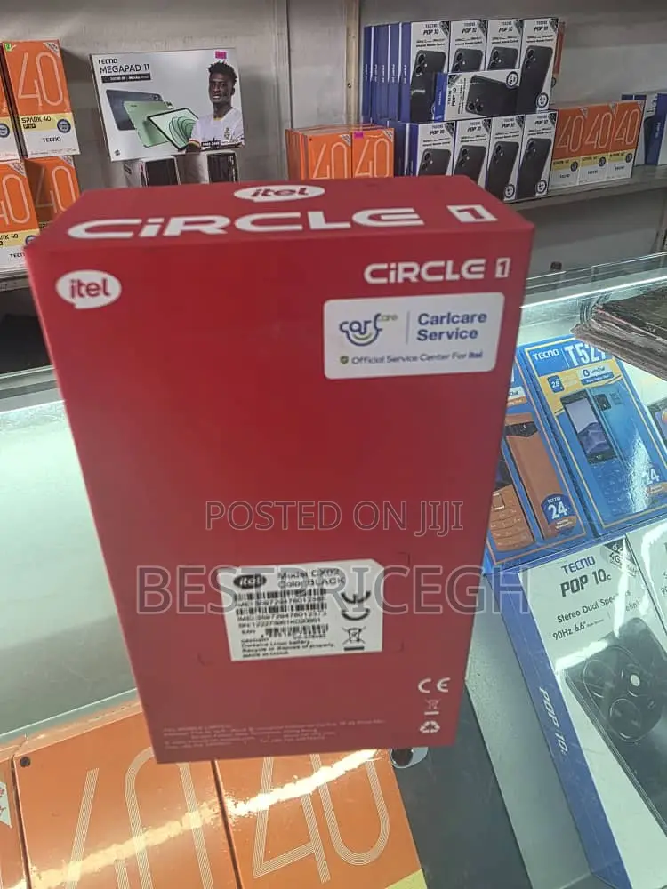 New Itel Circle 1 Black