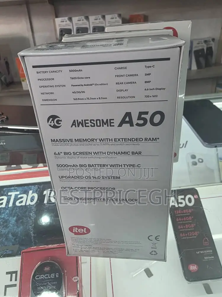 New Itel A50 128 GB Green