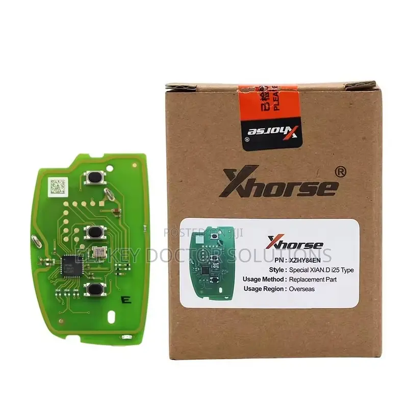 Xhorse Xzhy84en Special Smart PCB 3-Button Shell for Hyundai