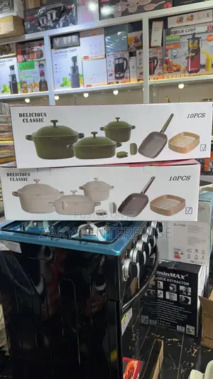 Ceramic Non Stick Cookware Set 10pcs