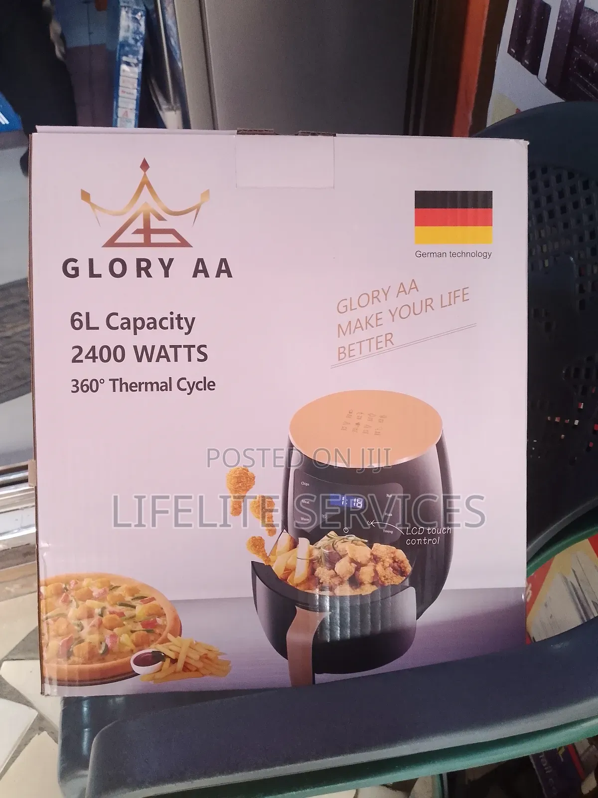 6litre Air Fryer With Touch Control