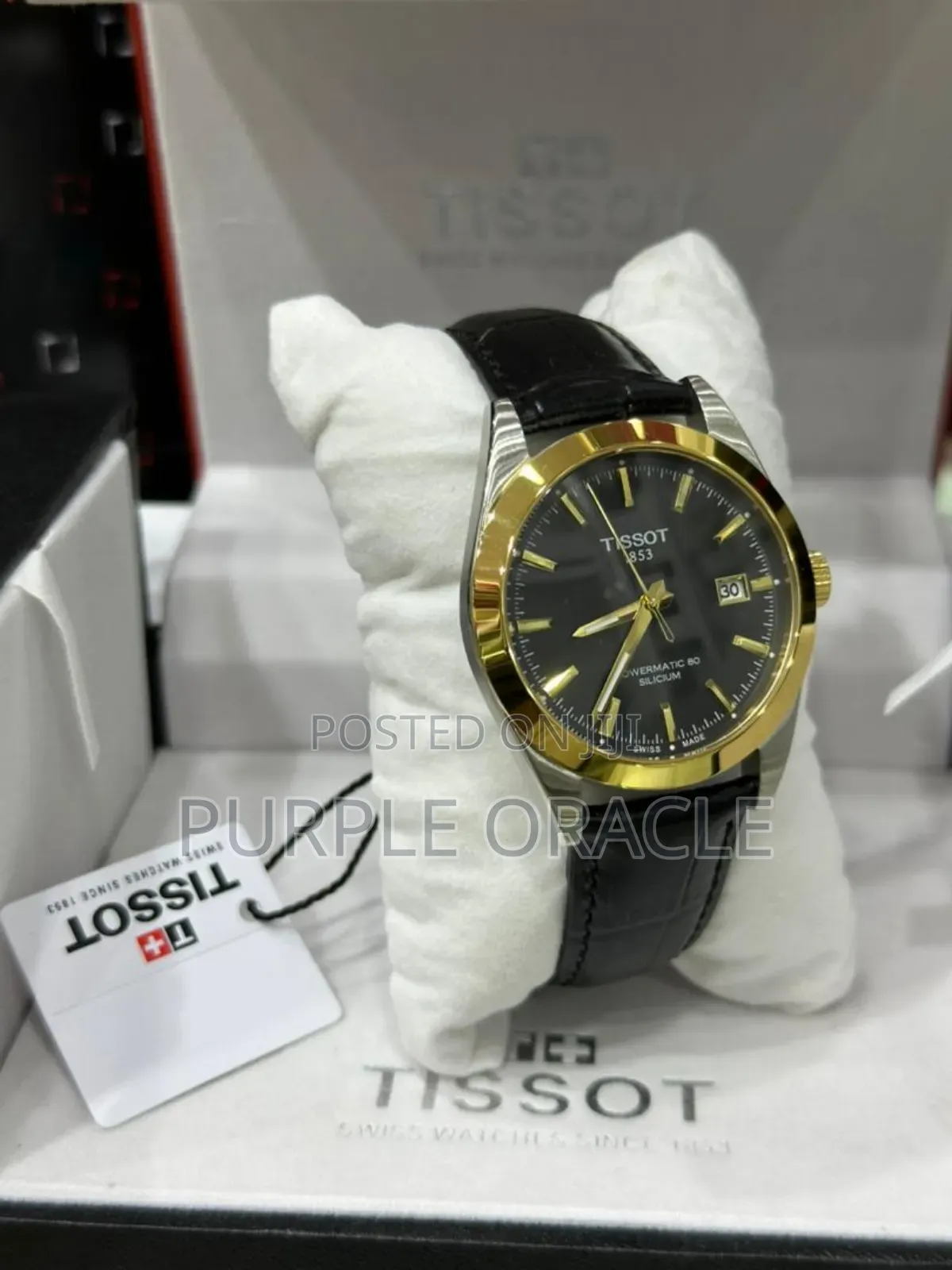 Luxurious Tissot Powermatic 80 Silicium Watch for Men