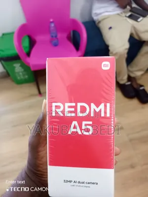 New Xiaomi Redmi A5 4G 128 GB Black