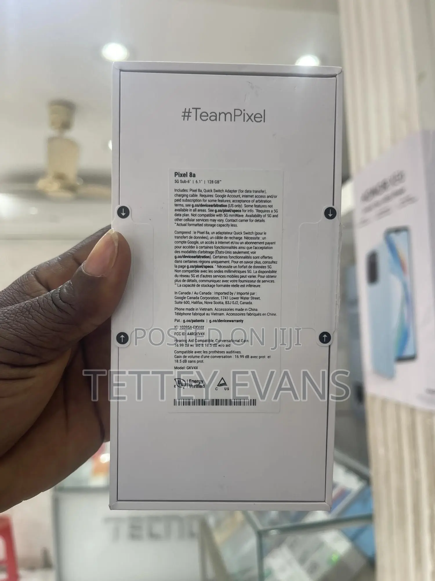 New Google Pixel 8a 128 GB Black