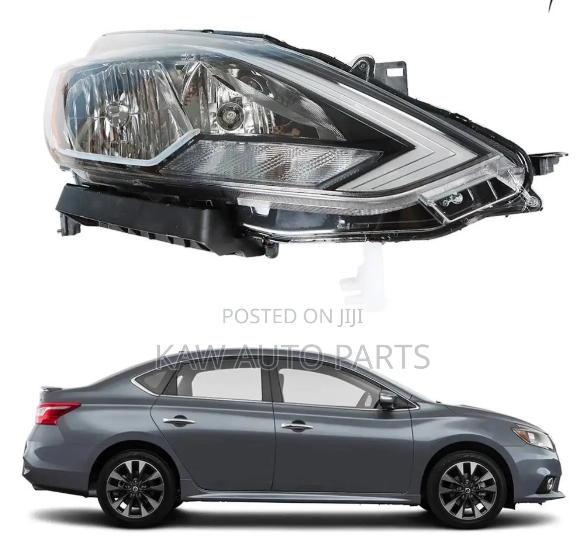 2016,2017,2018,2019  Headlight  For Nissan Sentra