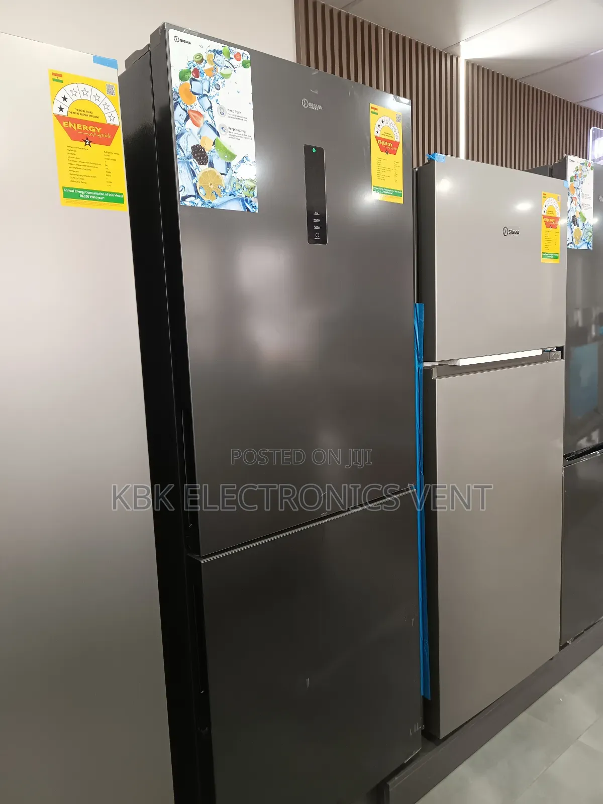 Sigma 420liter Double Door Refrigerator