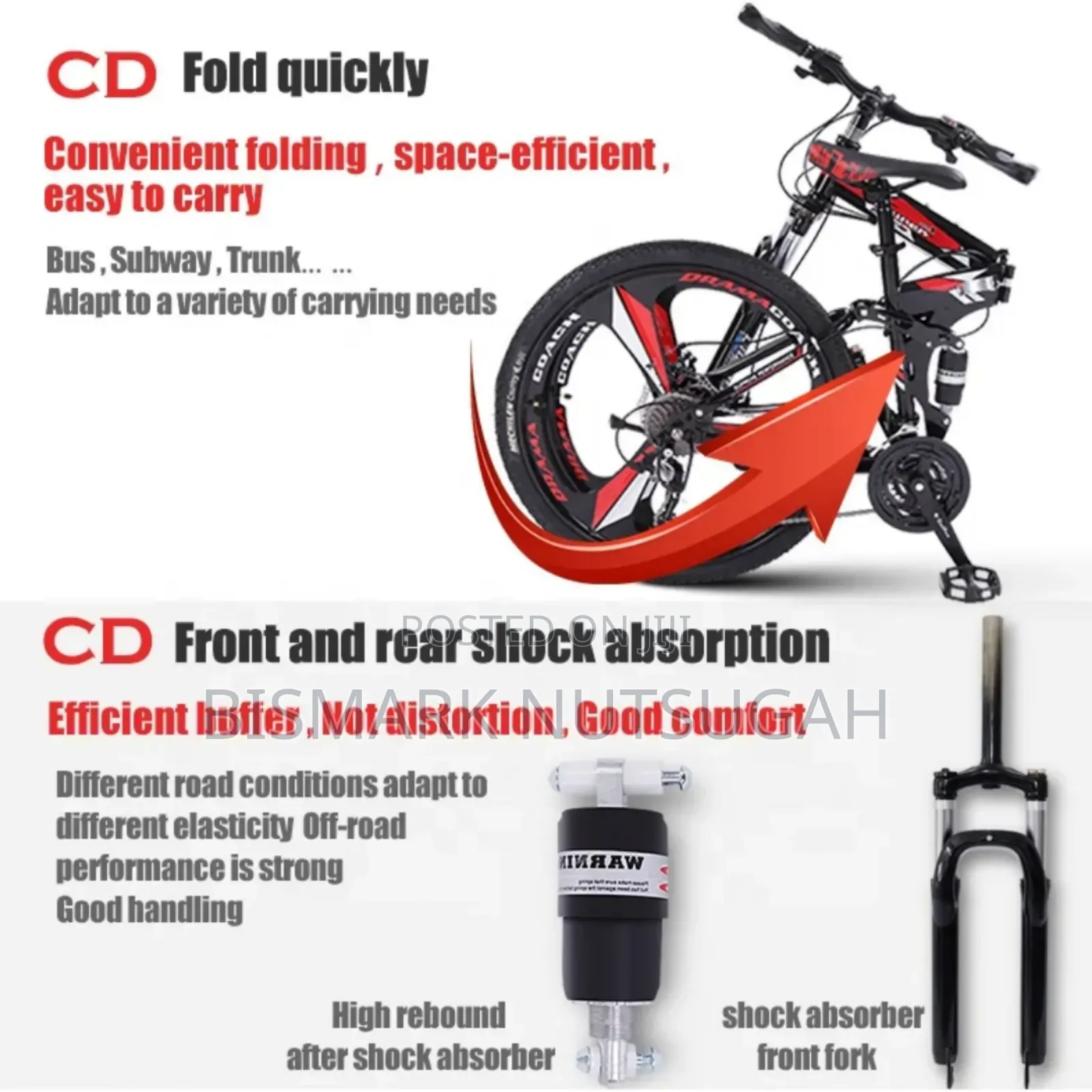 Folding Mountain Bike for Sale