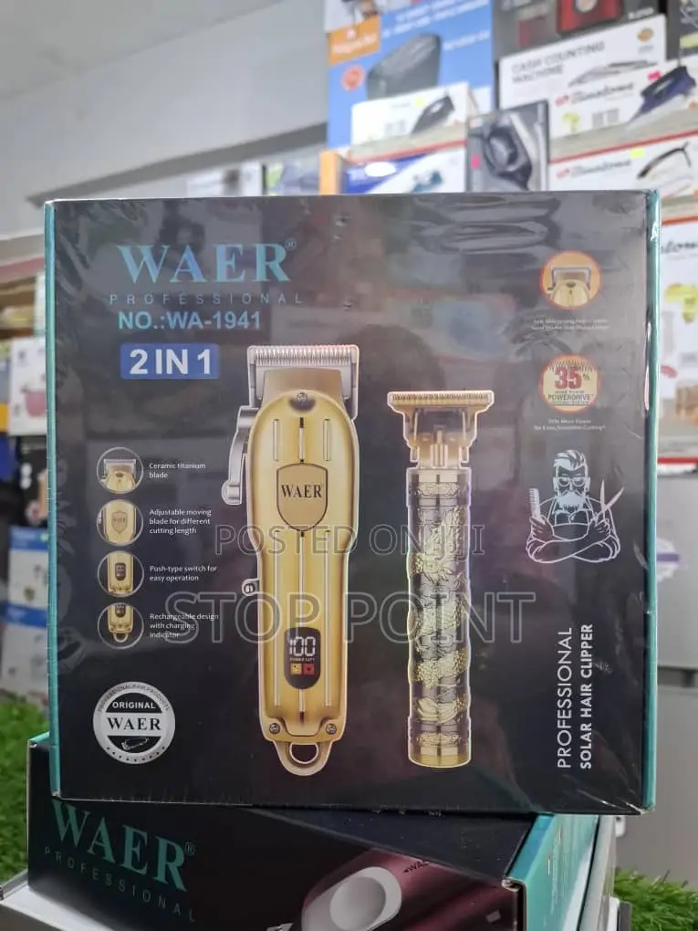 Waer Professional 2 in 1hair Clipper