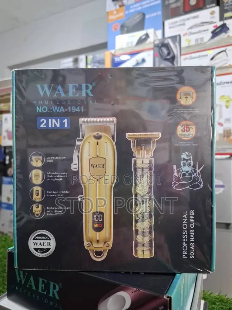 Waer Professional 2 in 1hair Clipper