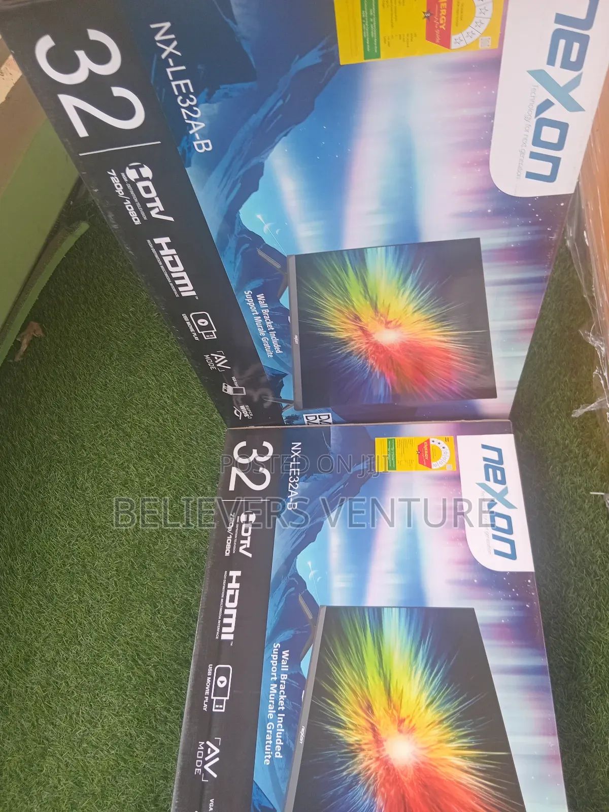 Energy Guide Nexon Tv Set +Wall Bracket Nexon Led Tv
