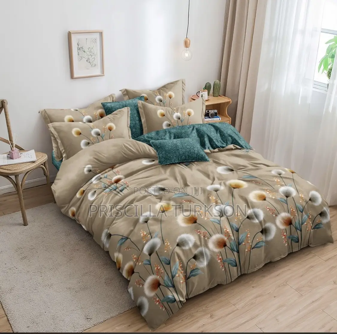 Duvet for Double Bed - Brown