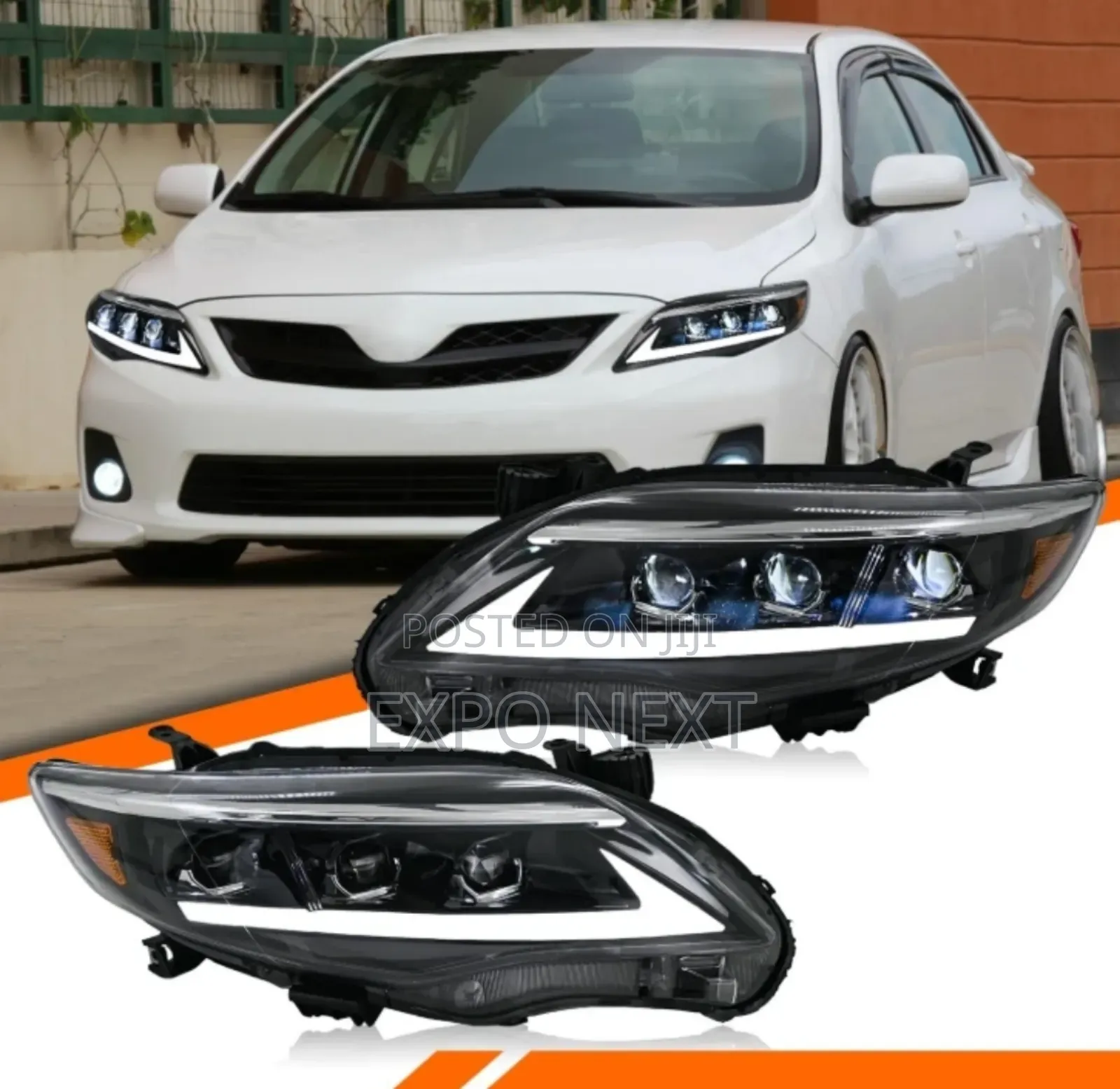 Led Head Light For Toyota Corolla 2010-2013