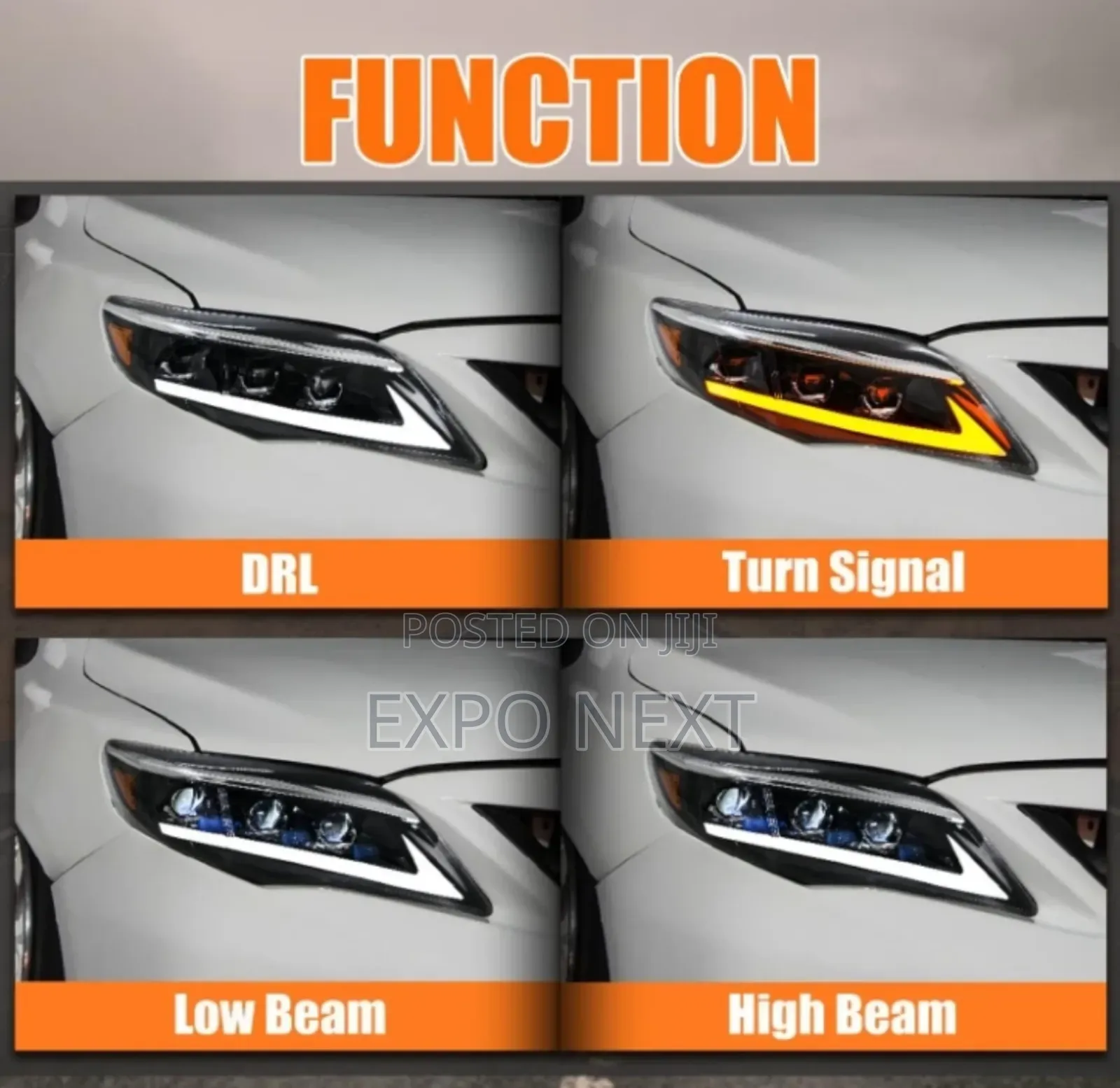 Led Head Light For Toyota Corolla 2010-2013