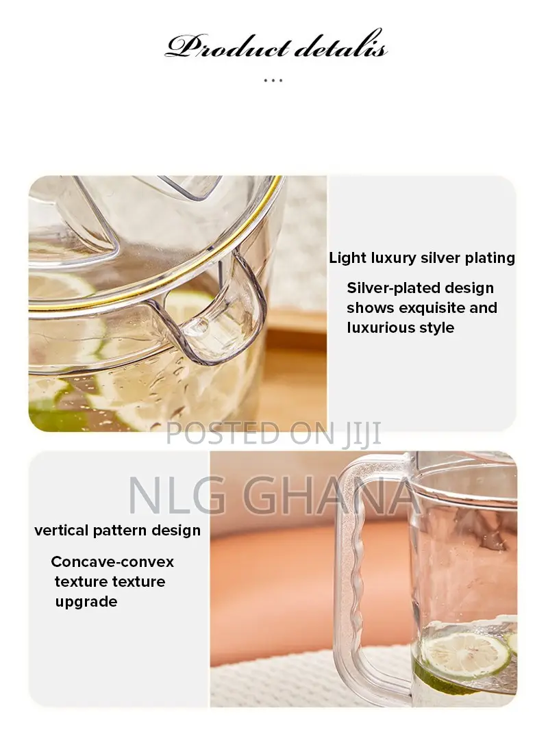 230ml 4 PCS Luxurious Set Transparent Plastic. Ghx3782