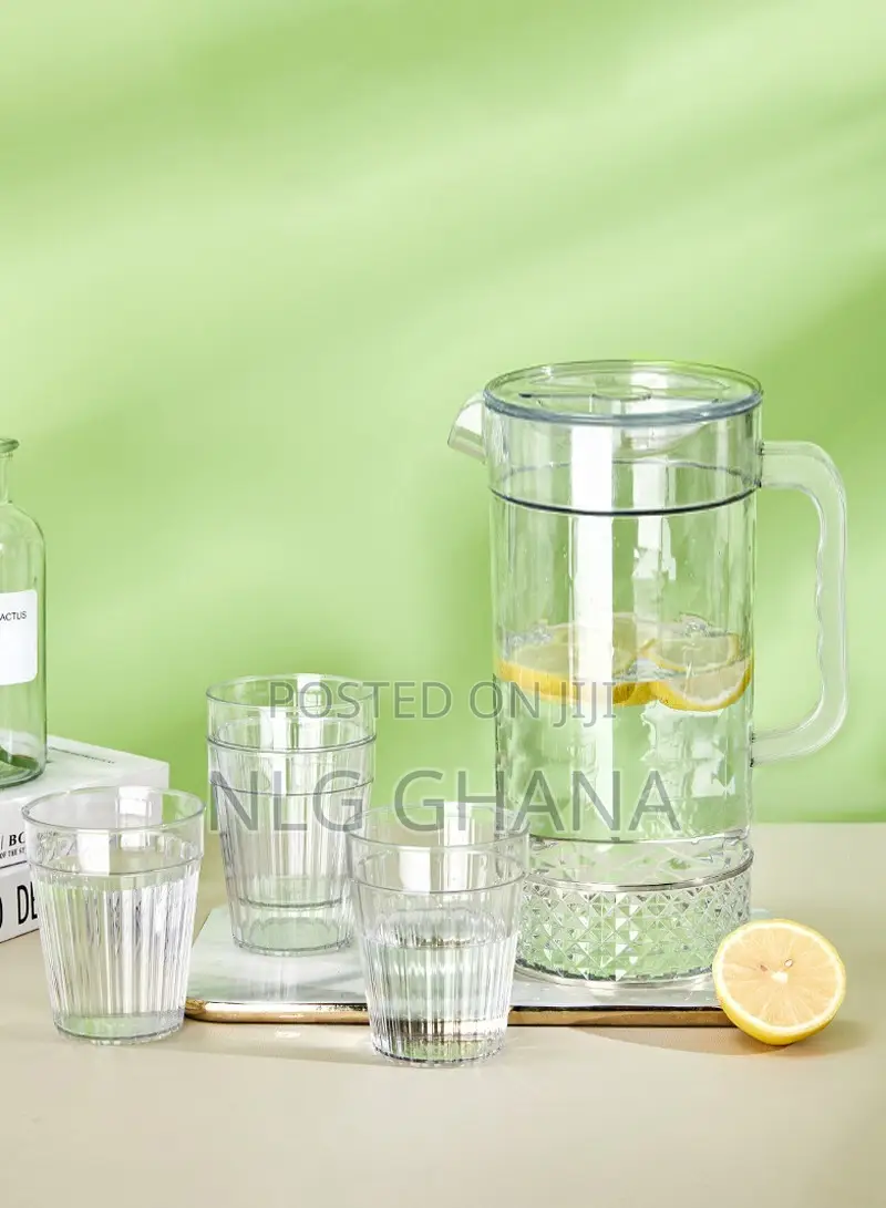 230ml 4 PCS Luxurious Set Transparent Plastic. Ghx3782