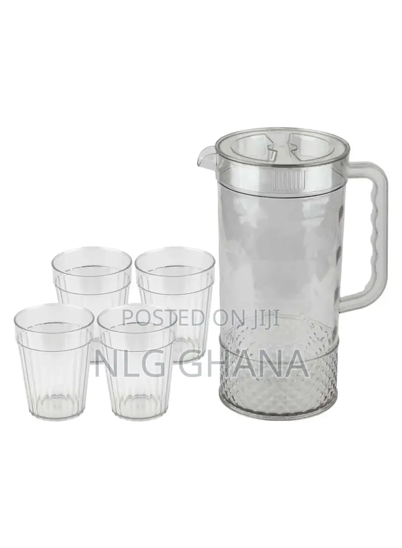 230ml 4 PCS Luxurious Set Transparent Plastic. Ghx3782