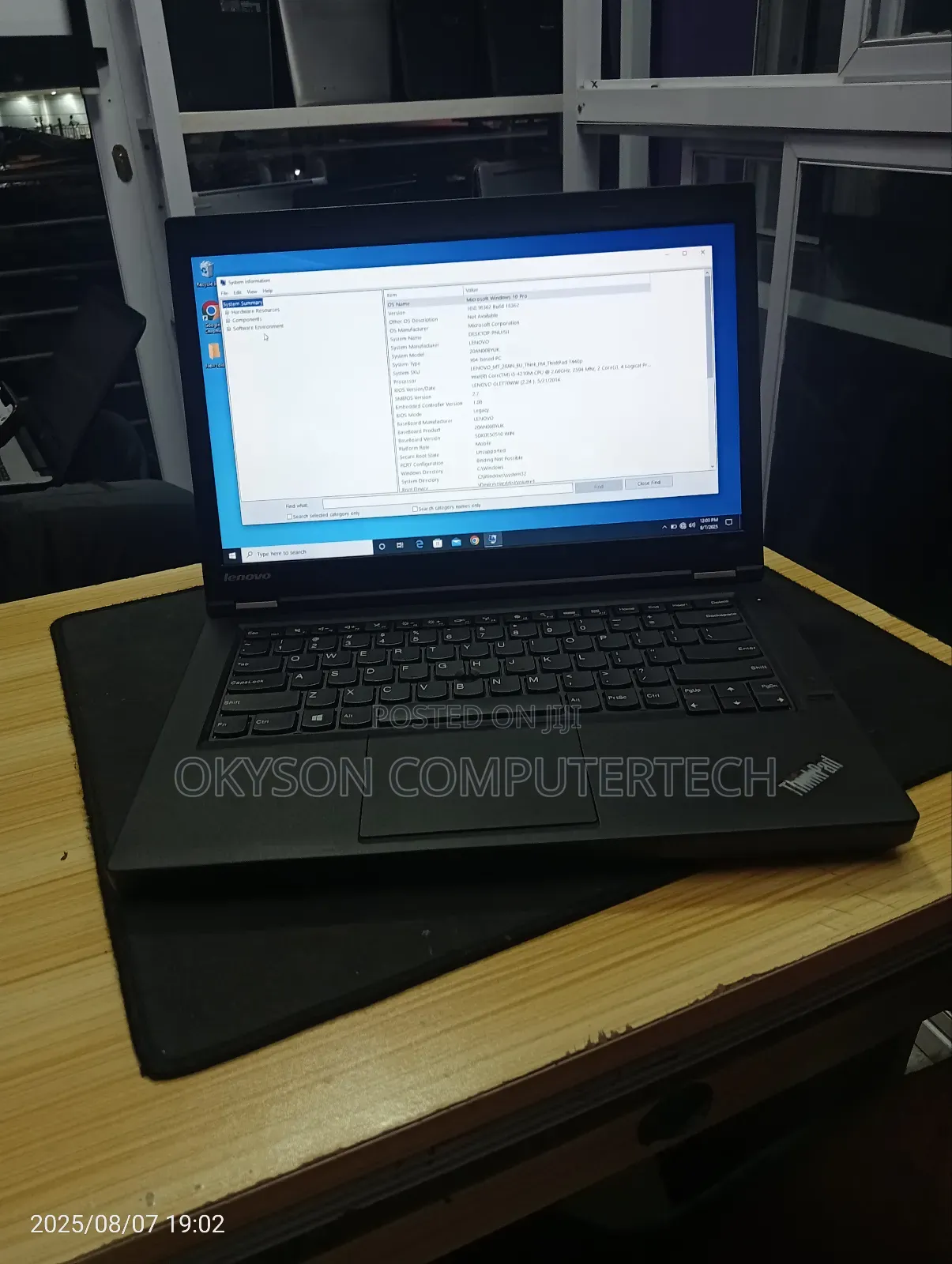 Laptop Lenovo ThinkPad T440p 8GB Intel Core I5 HDD 500GB