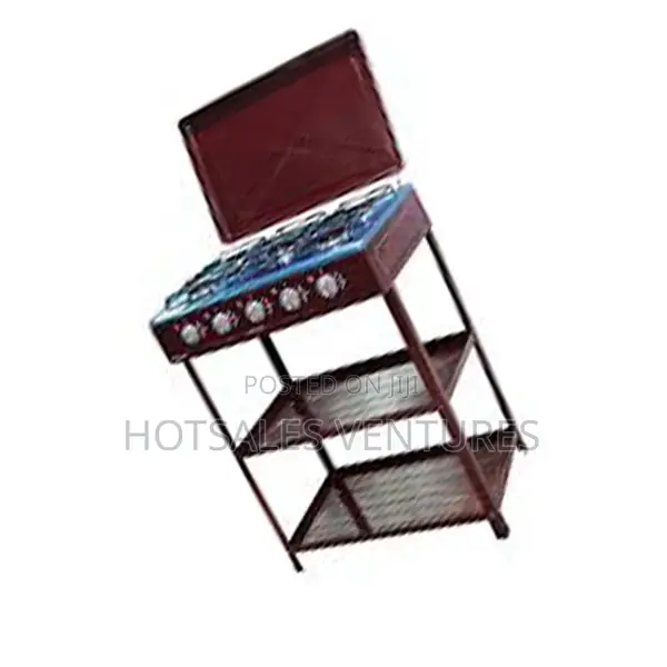 Perfect Nasco 5 Burner 2 Shelve Stands - Nasgs-K5bsm-S