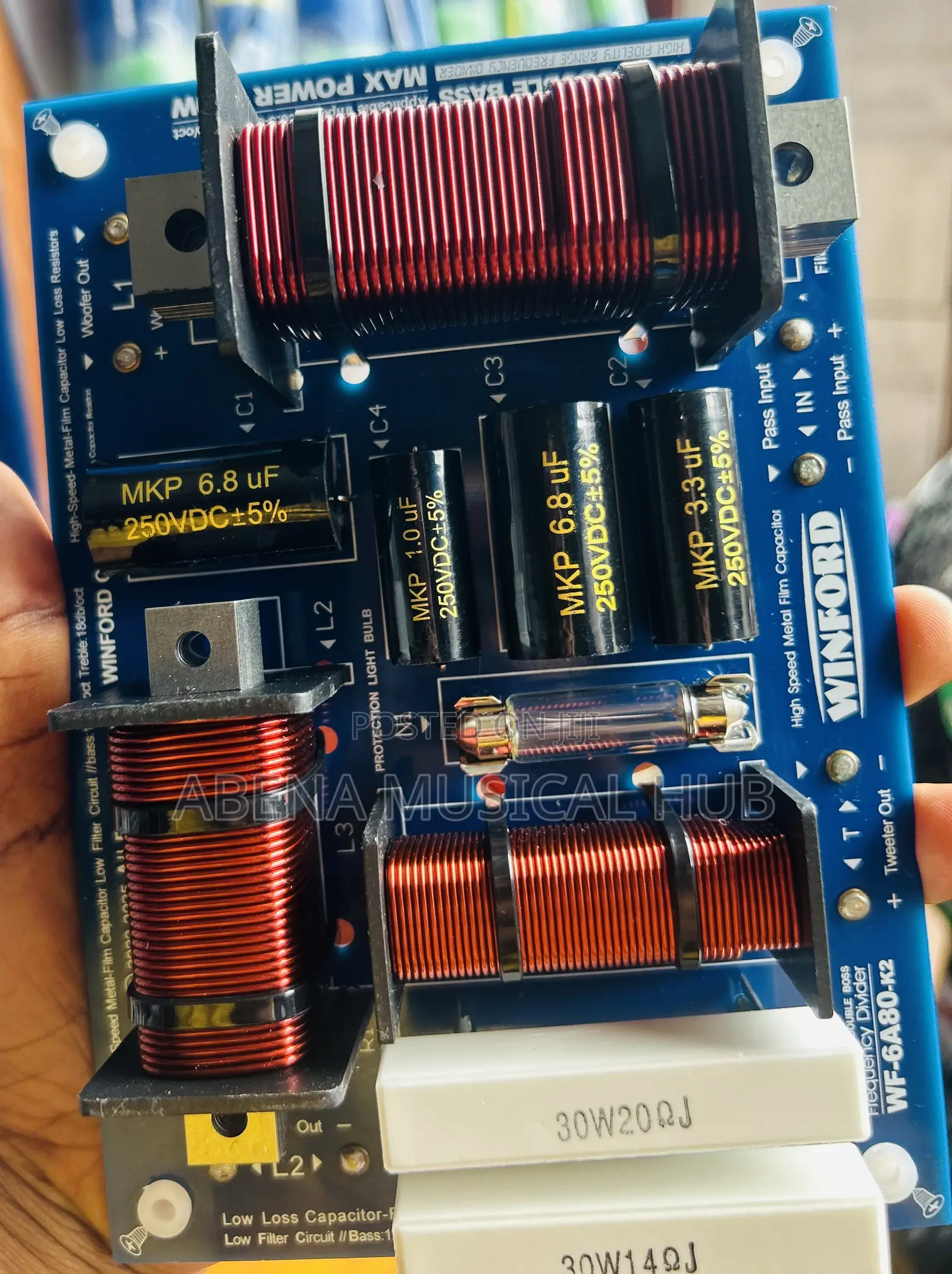 Three Way Original Crossover Speaker (Pair)