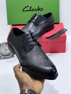 Photo - Clark’S Premium Semi Rough Skin Leather Shoes