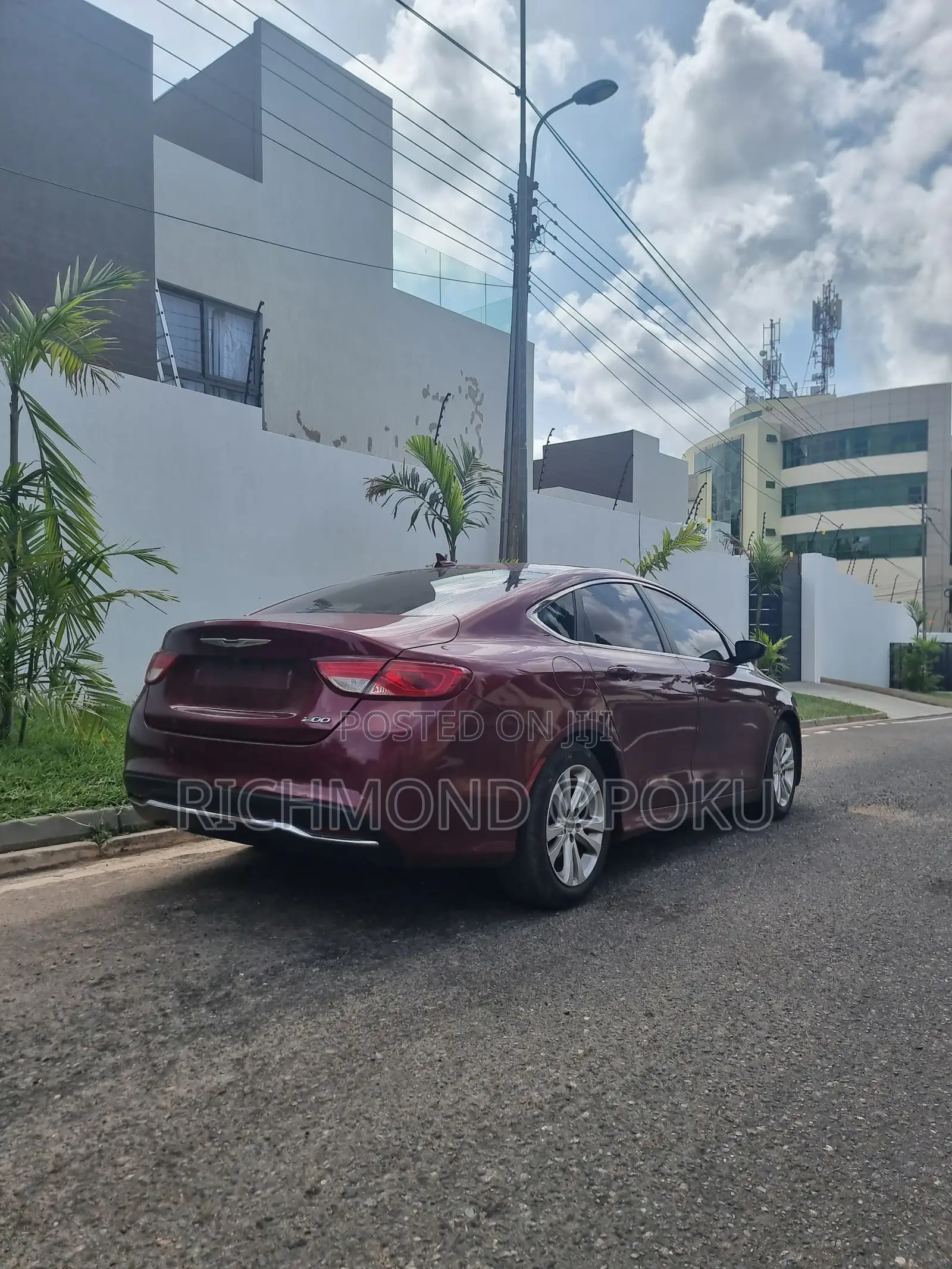 Chrysler 200 2015 Red