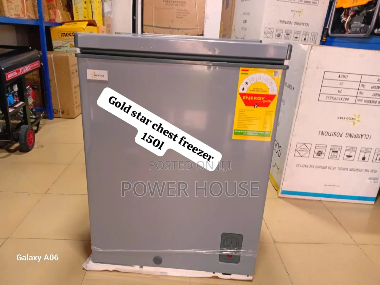 Glacier Guardian Goldstar 150l Chest Freezer Cool