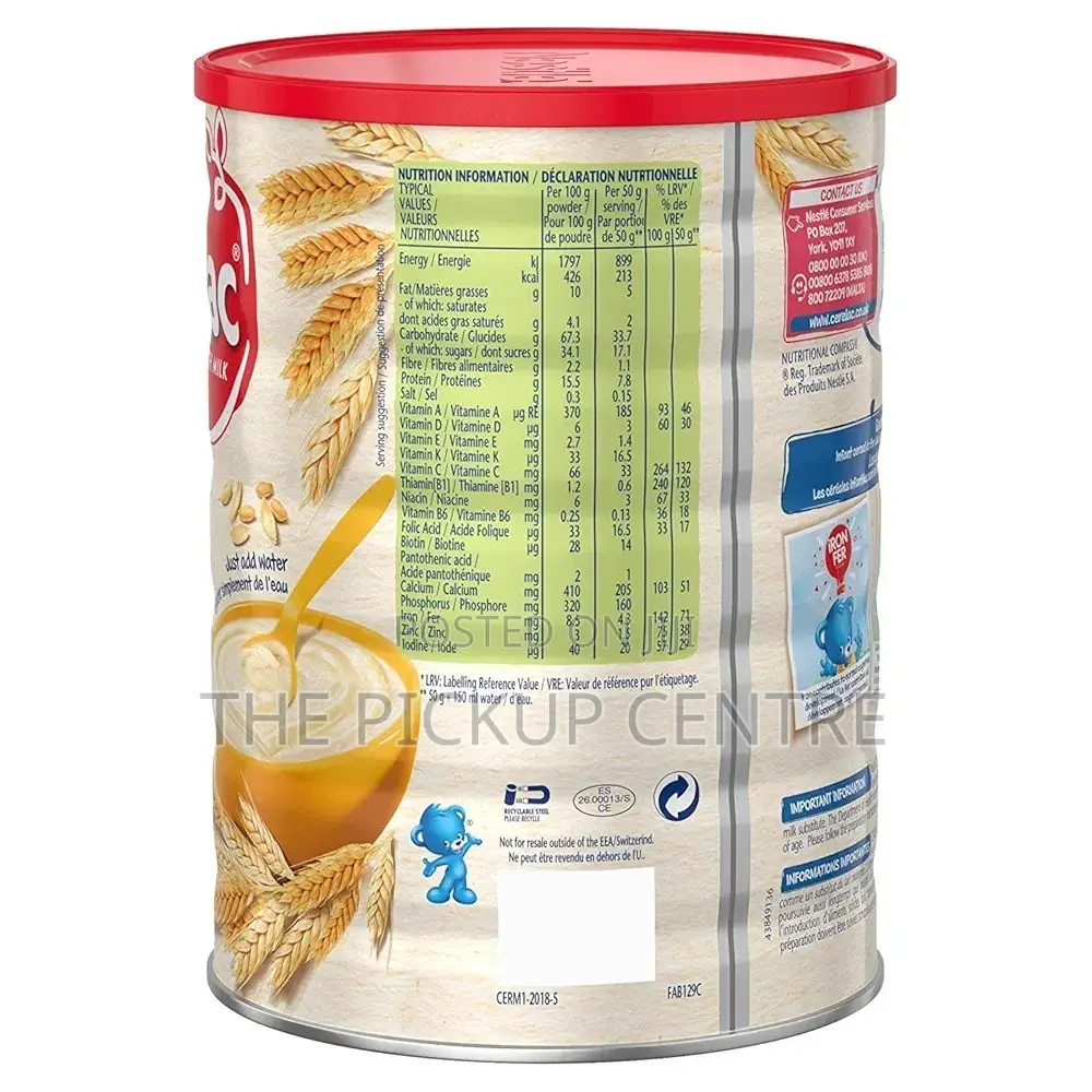 Nestle Cerelac, Wheat With Milk, 2.2-pound 1kg