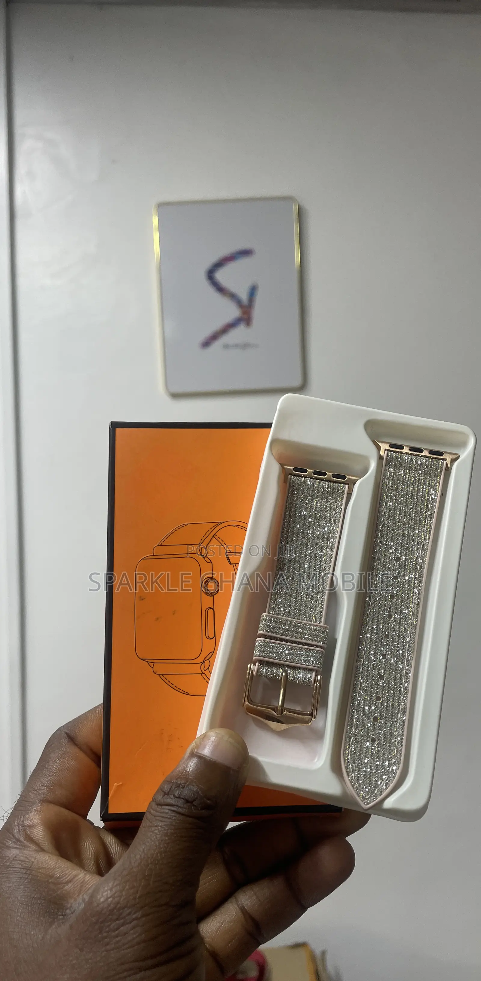 Apple Watch Band Glitter Silver 38/40mm