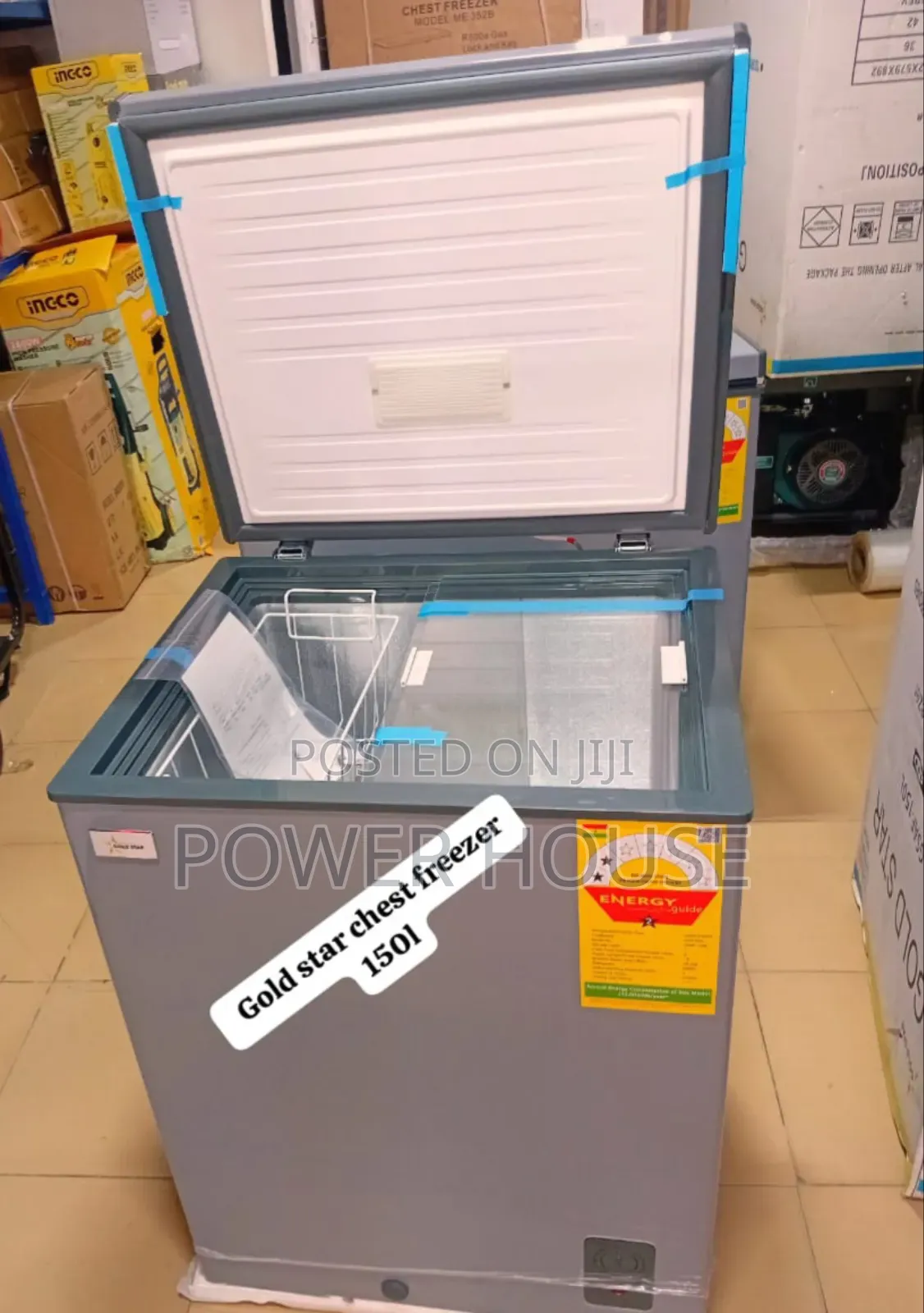 Ice Cold Cache Goldstar 150l Chest Freezer Cool