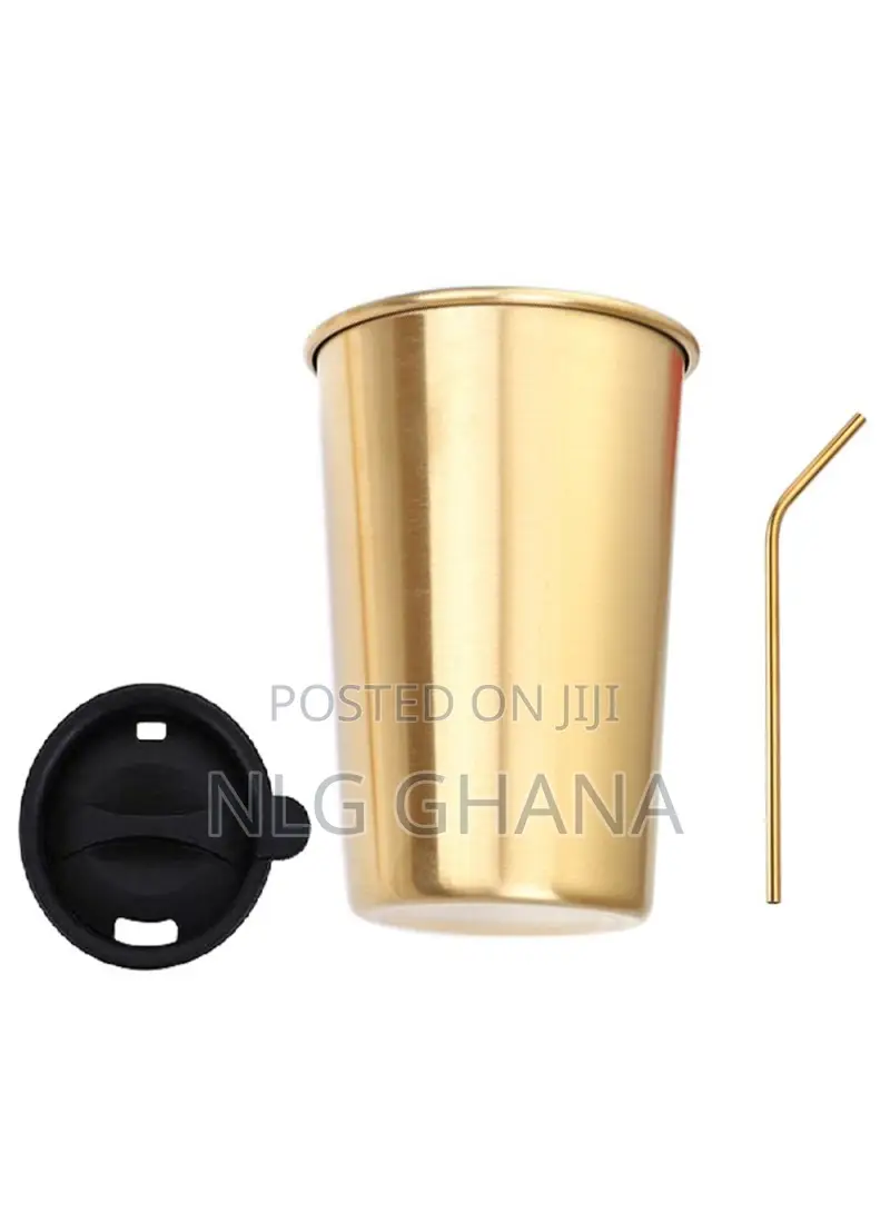 500ml 304 Stainless Steel Straw Cup Coffee Mug. Tvx22819