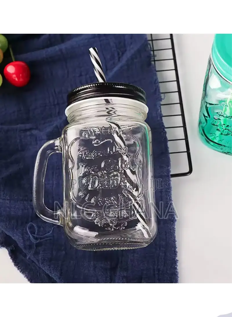 Drinking Cup With Straw Lid, Wide Mouth Drinking. Ghx6275