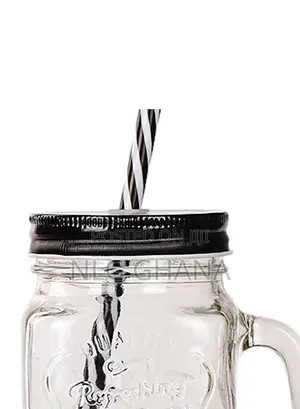 Drinking Cup With Straw Lid, Wide Mouth Drinking. Ghx6275