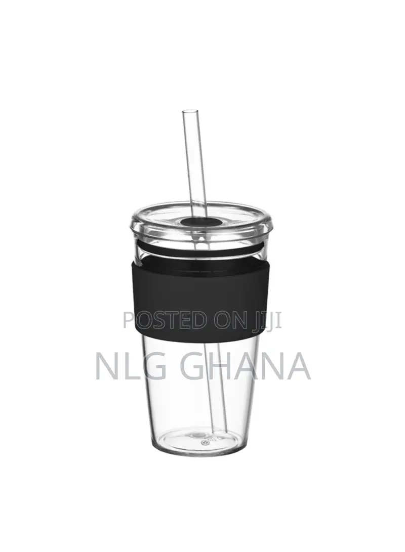 450ml Tritan Straw Cup Water Bottle Coffee Mug. Tvx27926