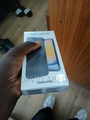 New Samsung Galaxy A25 256 GB Black