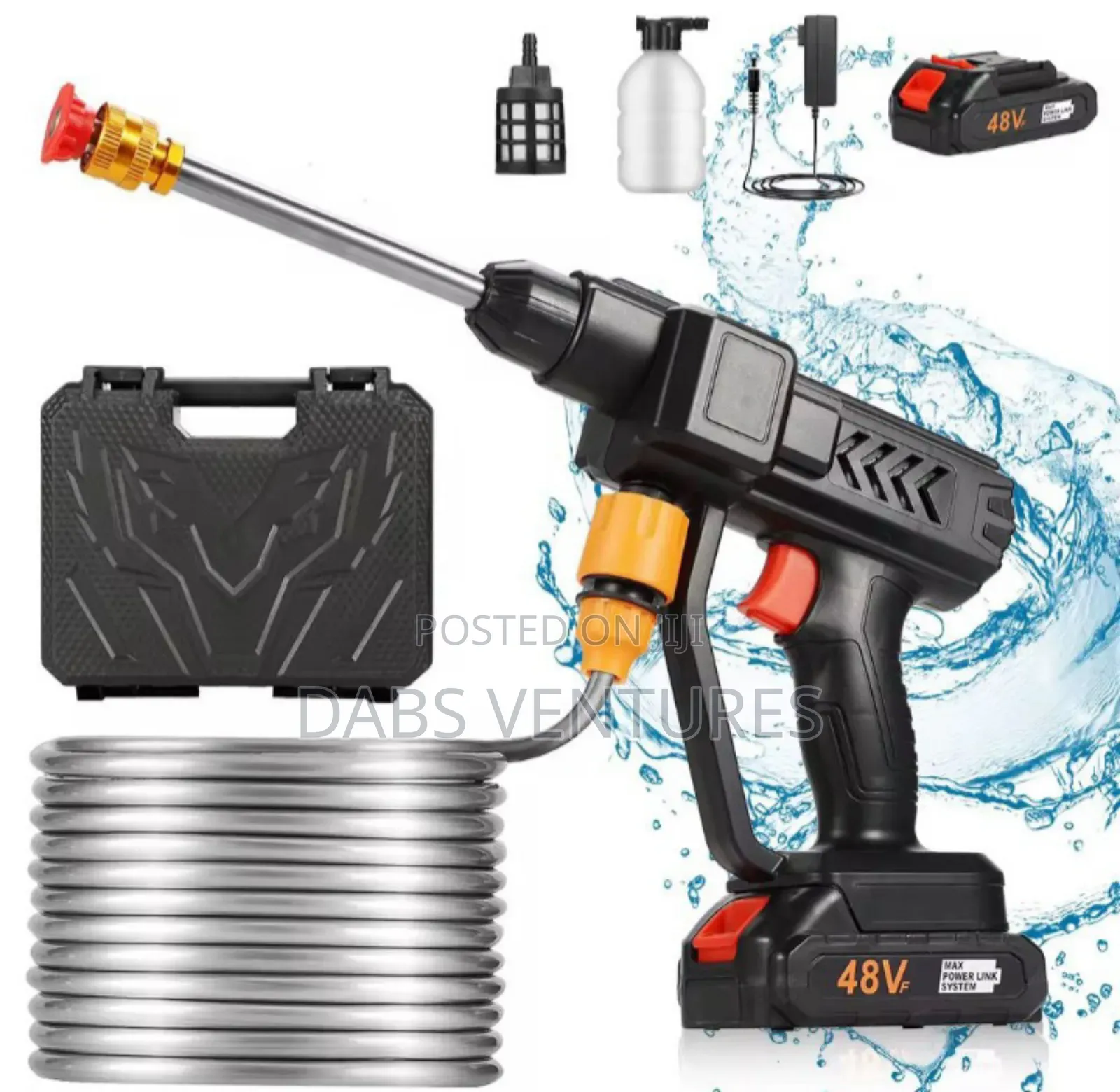 High Pressure Gun for Car Wash. Multifunctional