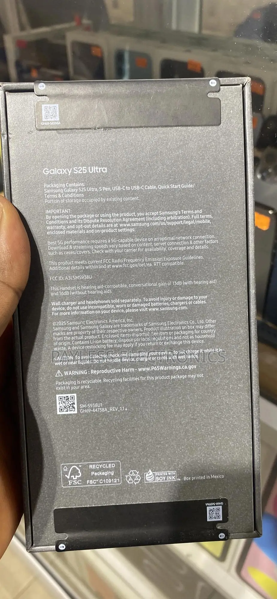 New Samsung Galaxy S25 Ultra 512 GB Blue