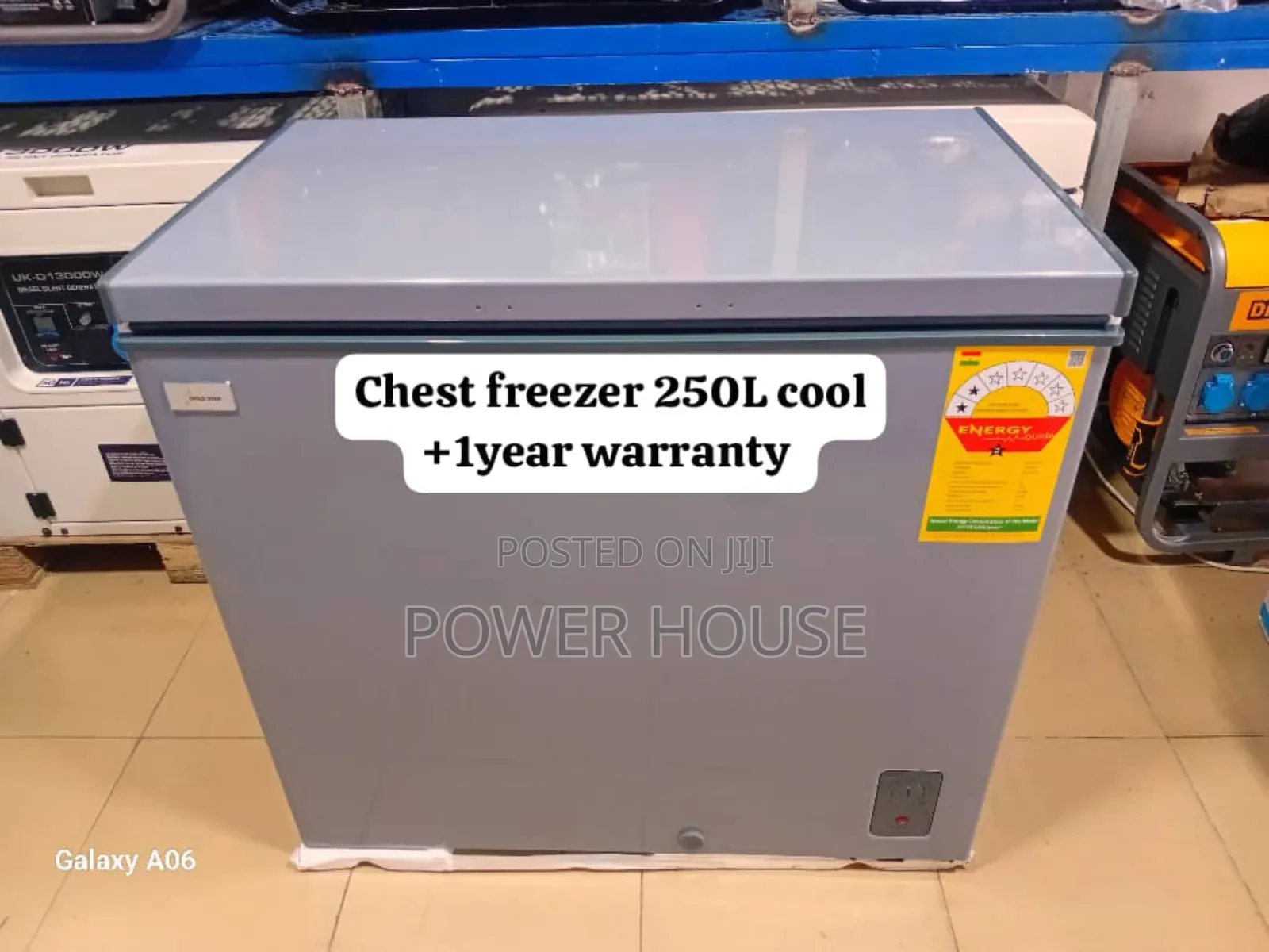 Chill Out Chamber Goldstar 250l Chest Freezer Cool