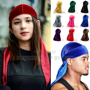 Velvet Durags. Longest for Fashion and Hairstyle Protection