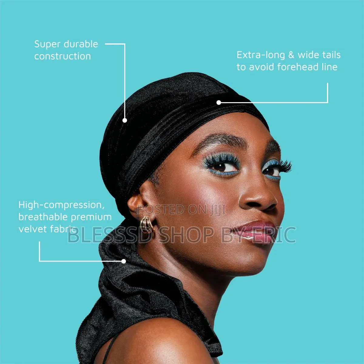Velvet Durags. Longest for Fashion and Hairstyle Protection