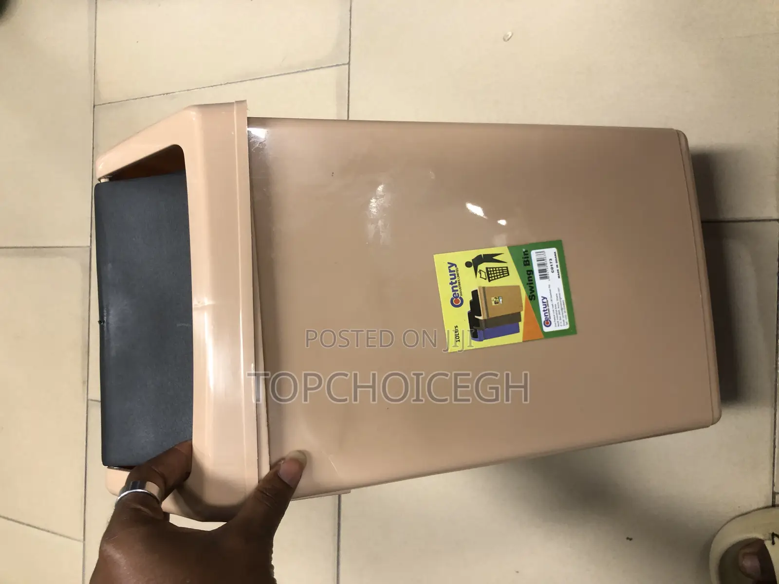 10l Swing Lid Waste Bin