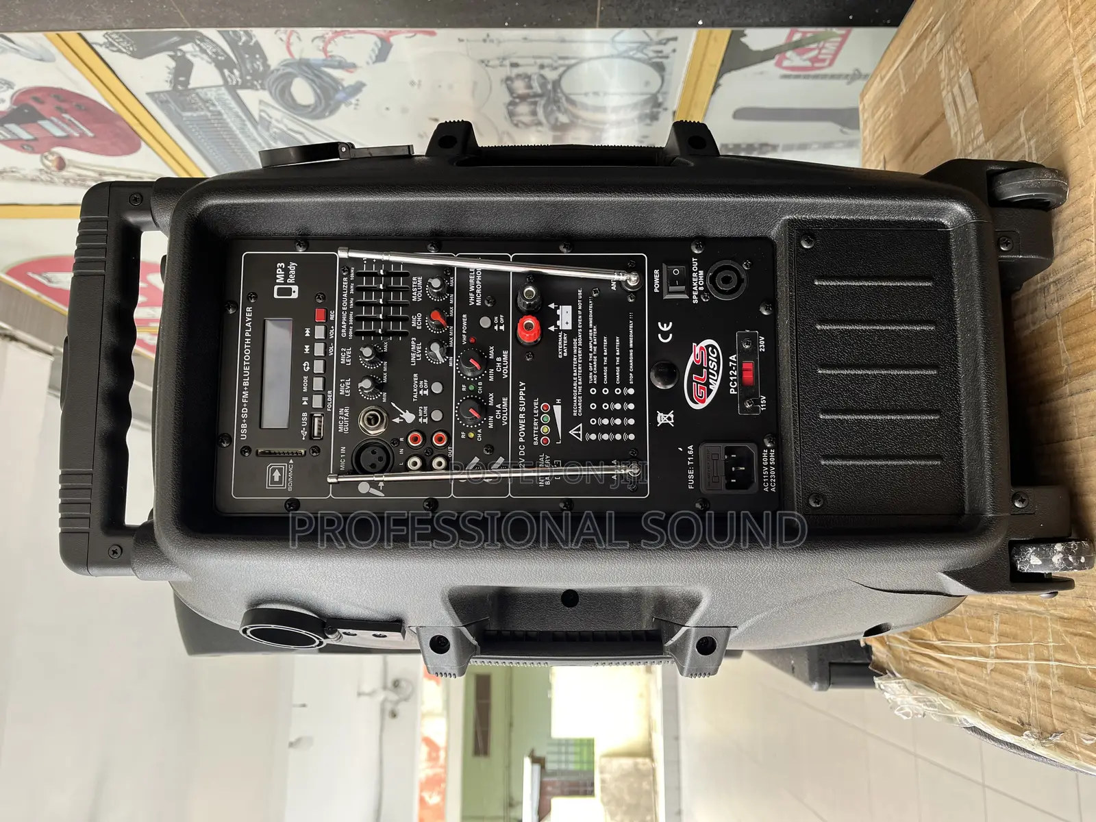 GLS 12” Active Rechargeable Speaker