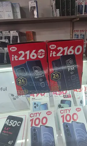 New Itel it2160 Black