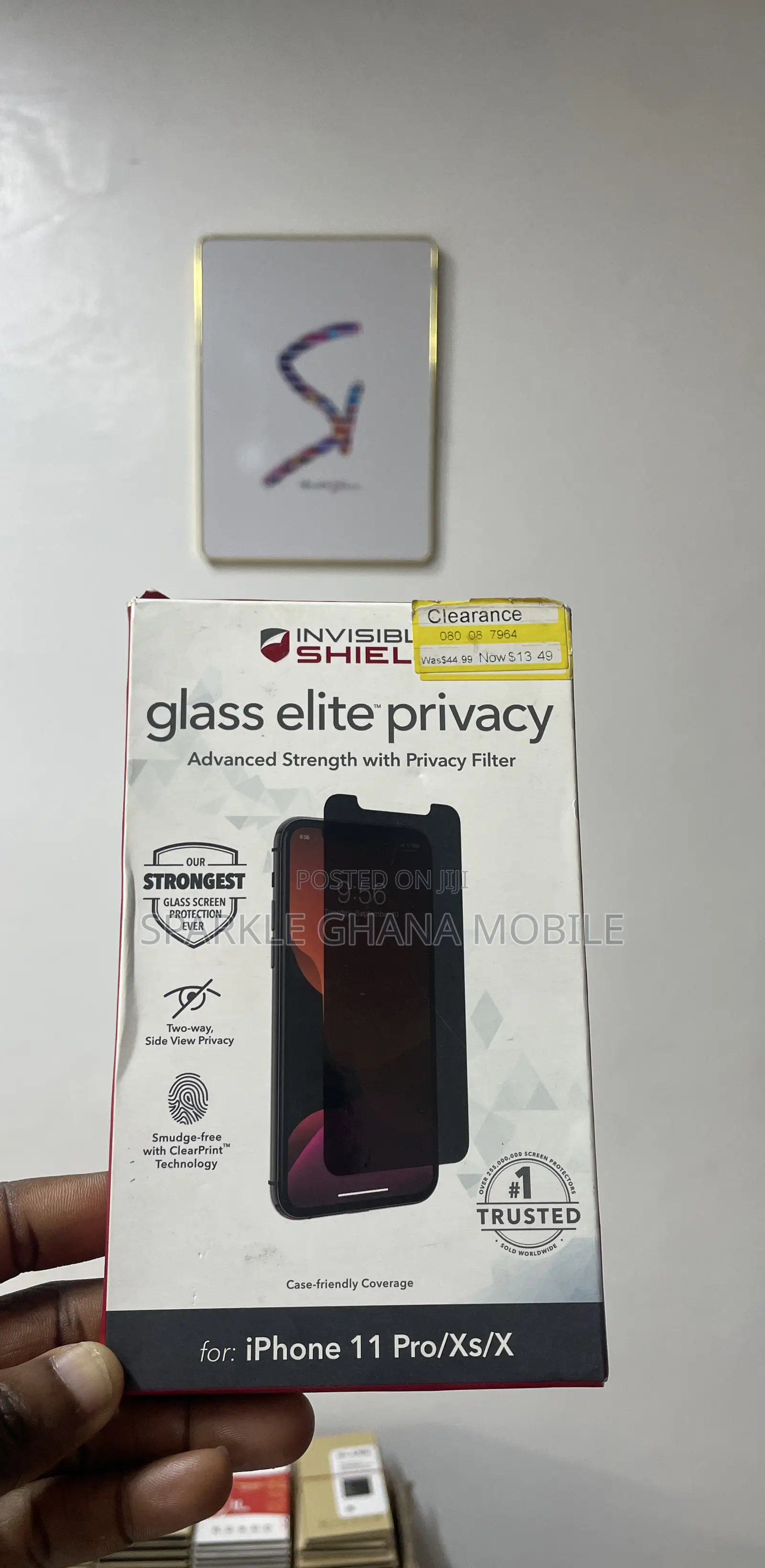 Apple iPhone 11 Pro/ Xs/ X Glass Privacy Screen Protector