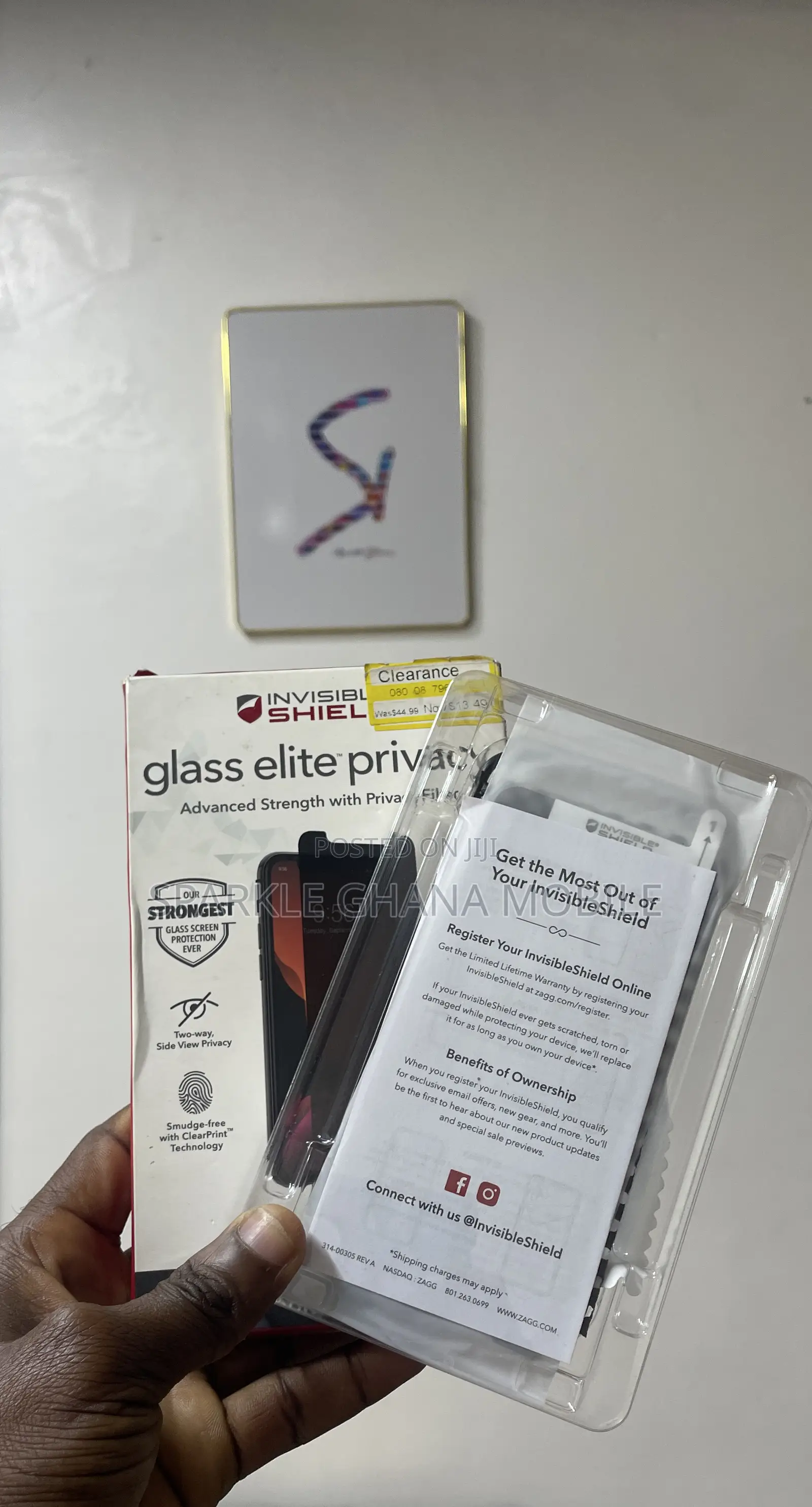 Apple iPhone 11 Pro/ Xs/ X Glass Privacy Screen Protector
