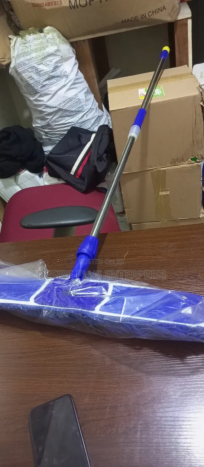 Flat Mop Dust Control Sweeper